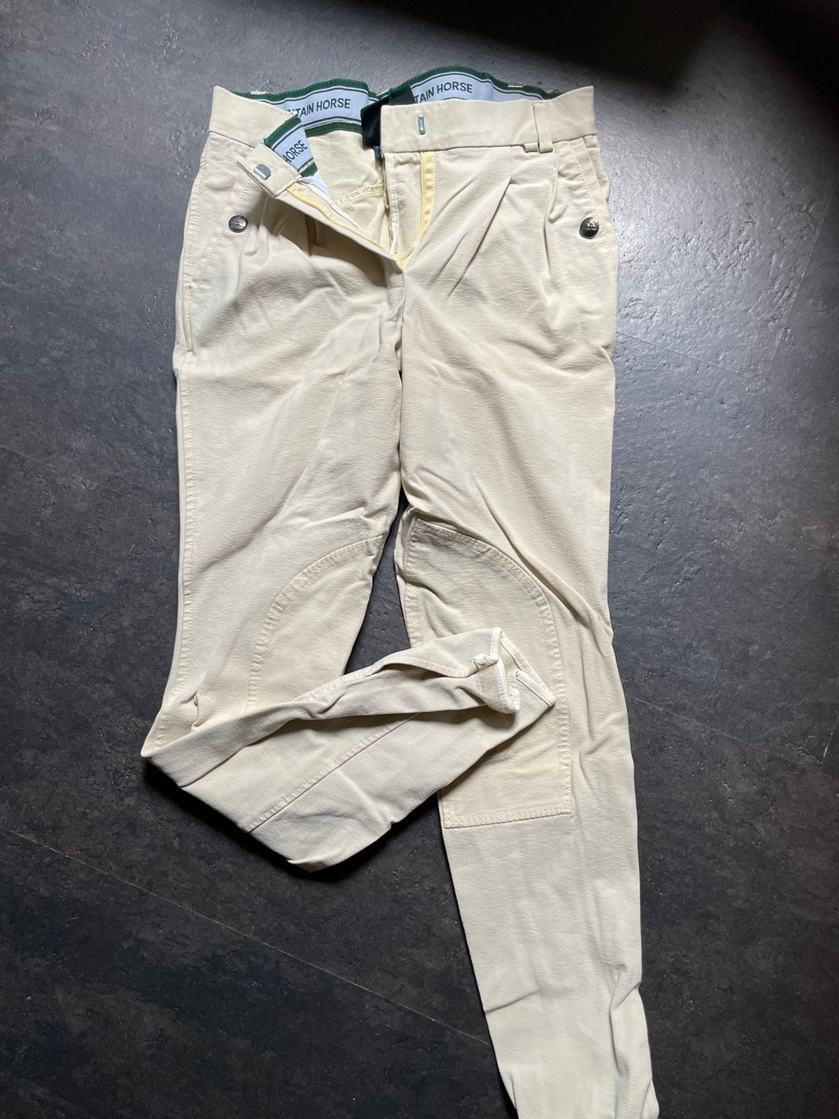Rijbroek Mountain horse maat 36, Dieren en Toebehoren, Paardrijkleding, Dressuur, Ophalen of Verzenden, Zo goed als nieuw, Dames