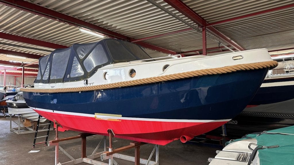Stoere Cabin Sloep - 2-pers bed - toilet - boegschroef, Gebruikt, Staal, Diesel, Jachtbouw Flipse