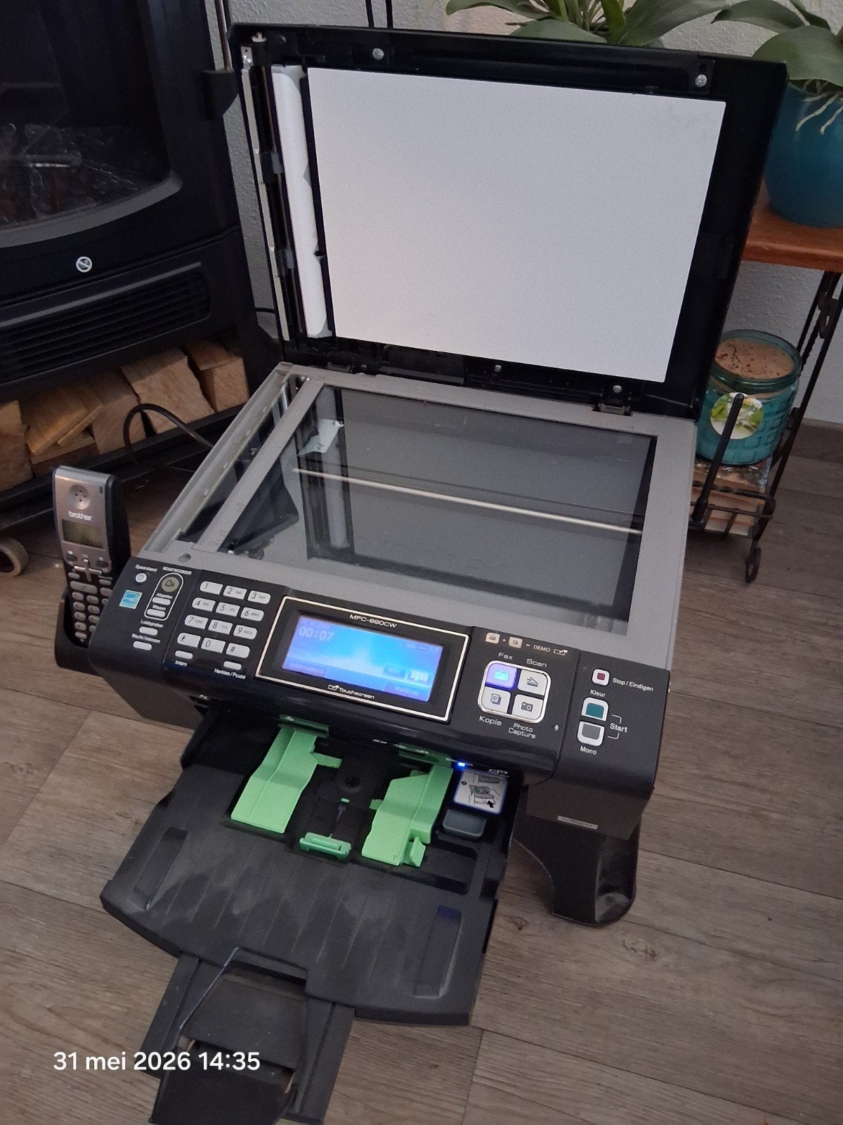 Brother MFC-990W printer/fax/kopiëren/scanner, Ophalen, Scannen