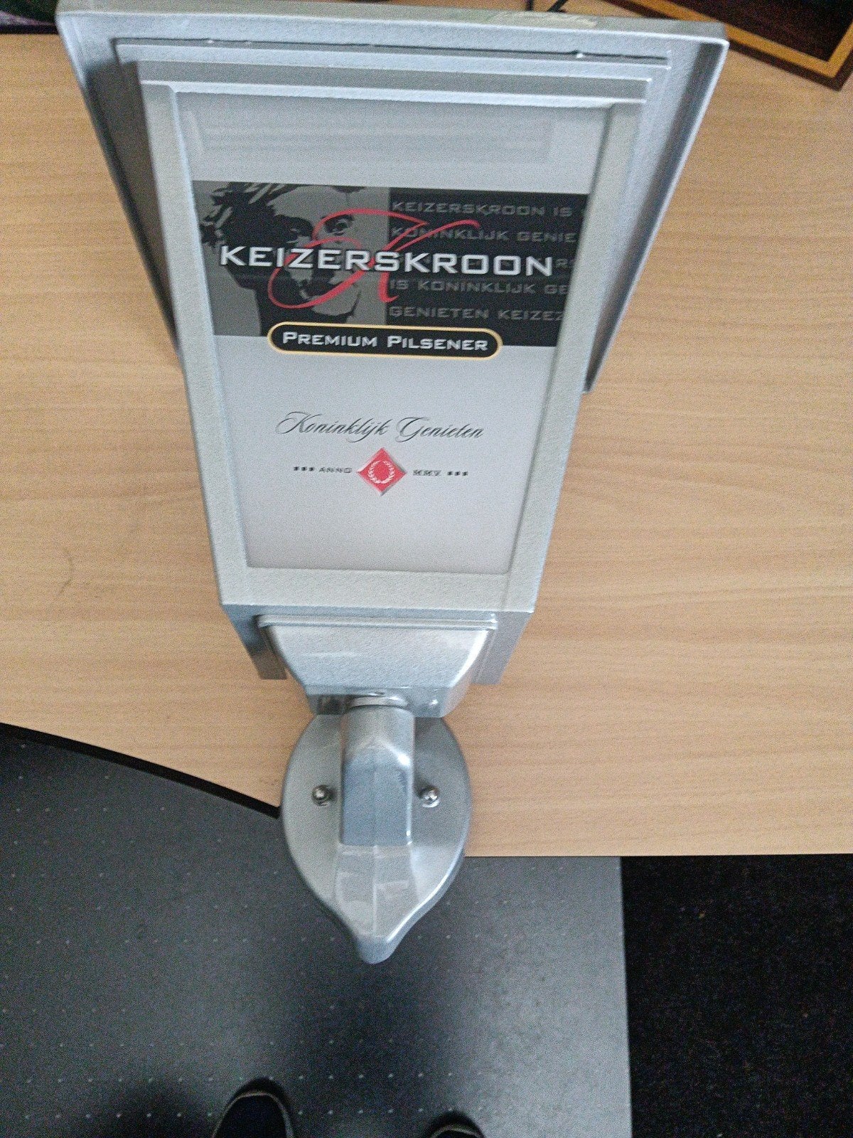 Nieuwe Keizerskroon Premium Pilsener bier buitenlamp, Ophalen of Verzenden, Nieuw, Reclamebord, Plaat of Schild, Overige merken