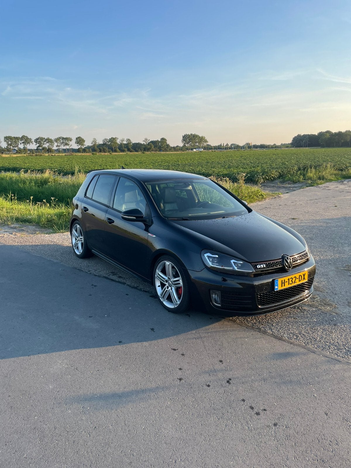 Volkswagen Golf 2.0 GTI DSG 2009, Zwart, 4 cilinders, Zwart, 1314 kg