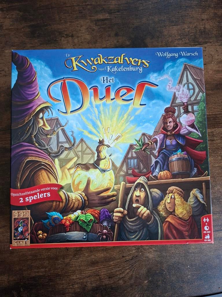 De Kwakzalvers van Kakelenburg: Het Duel, Hobby en Vrije tijd, Gezelschapsspellen | Bordspellen, Een of twee spelers, Ophalen of Verzenden
