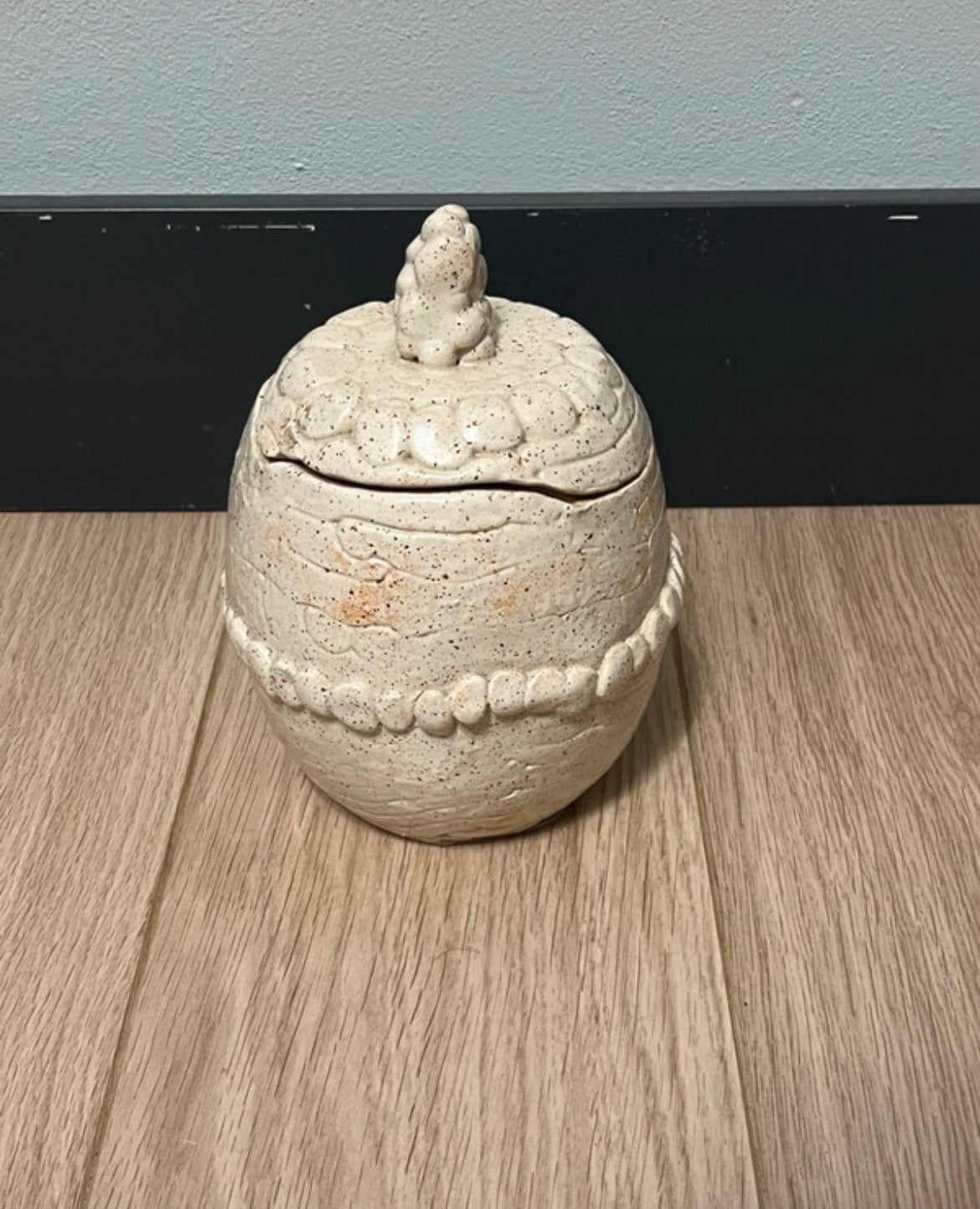 Decoratieve pot met deksel, Ophalen of Verzenden