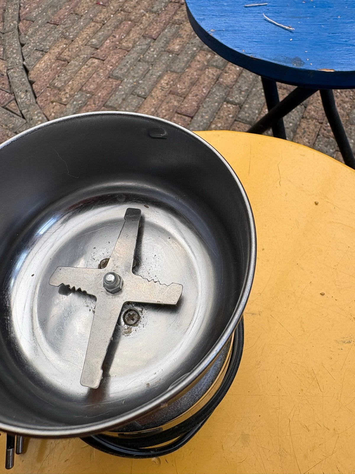 Elektrische koffiemolen/kruidenmolen, Minder dan 1 liter, Ophalen, Gebruikt, 1 snelheid
