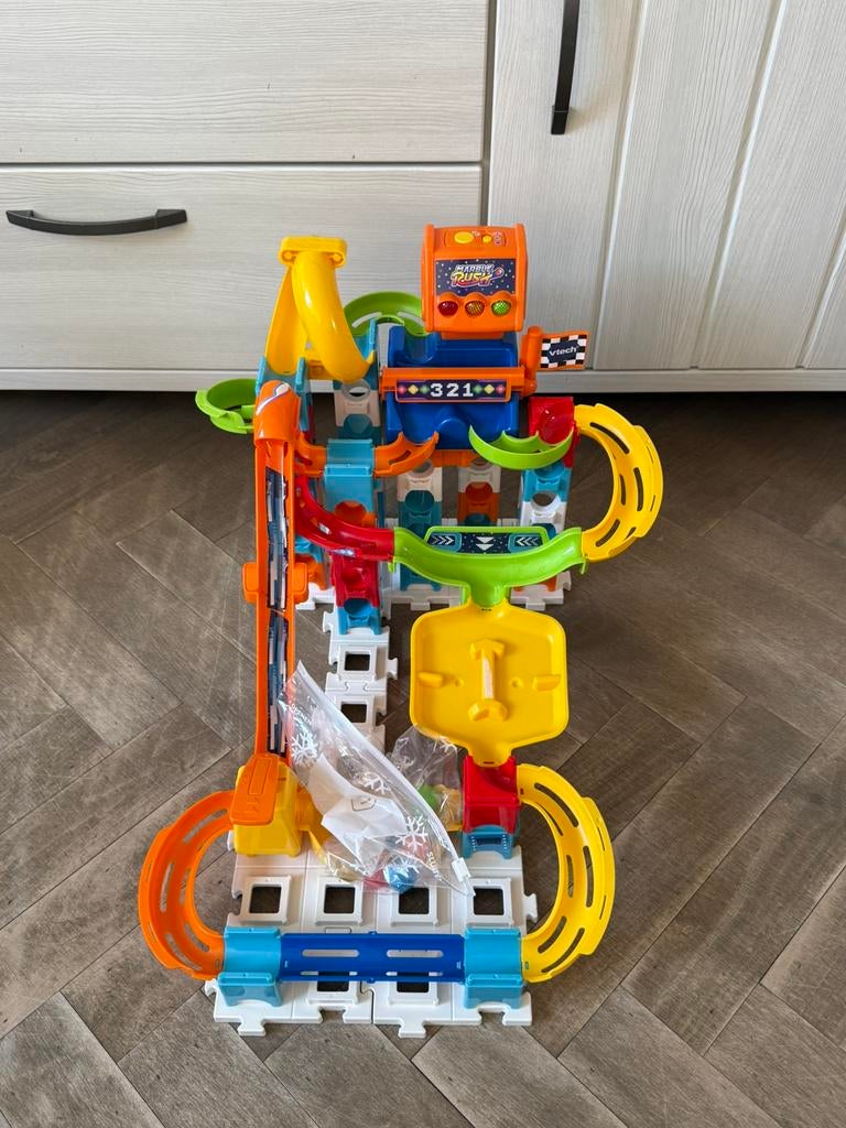 VTech Marble Rush Racing Set Electronic M200E, Ophalen, Gebruikt