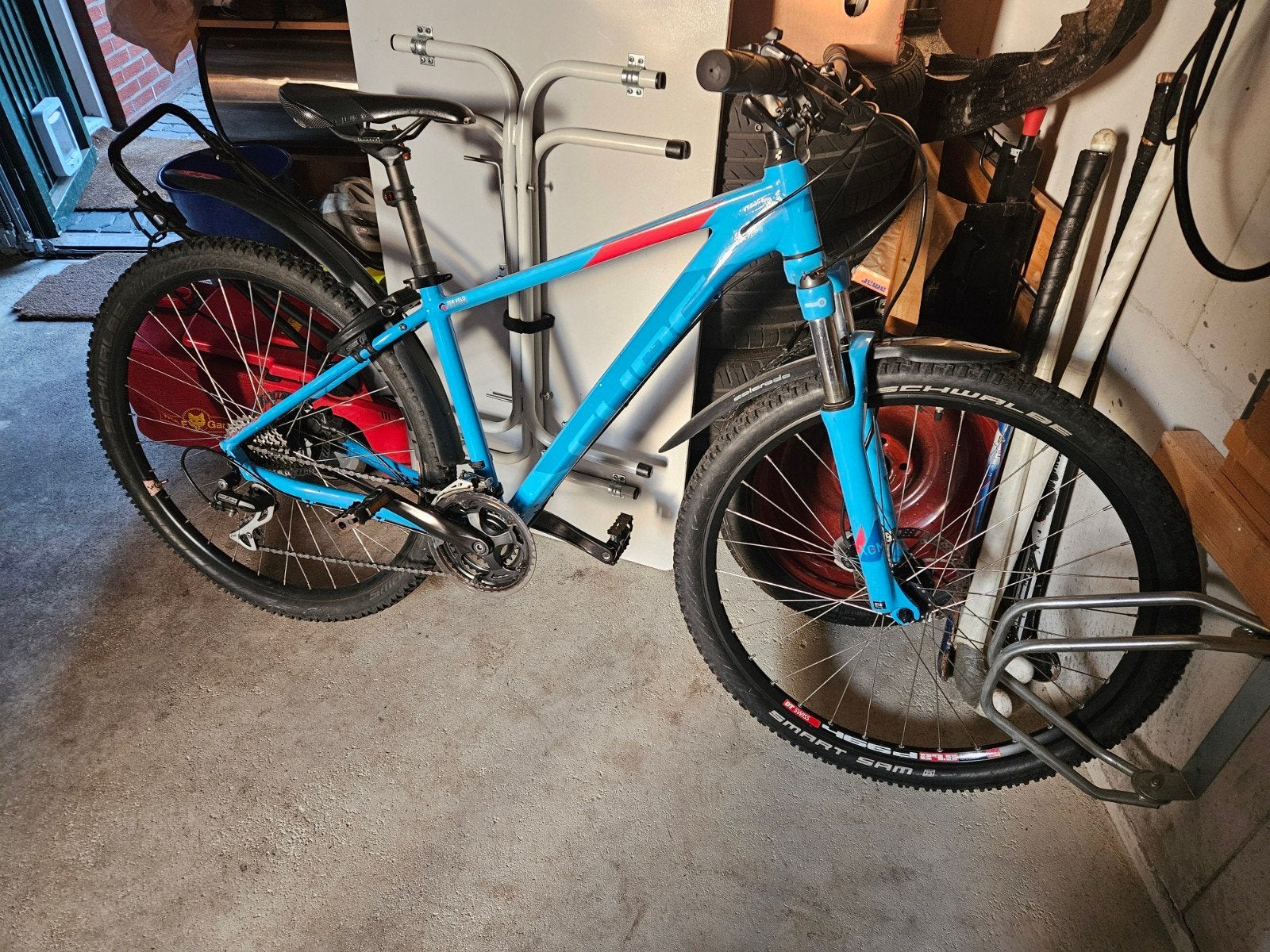 Cube 27 inch mountainbike met nieuwe onderdelen, 45 tot 49 cm, Ophalen, Zo goed als nieuw, Overige merken