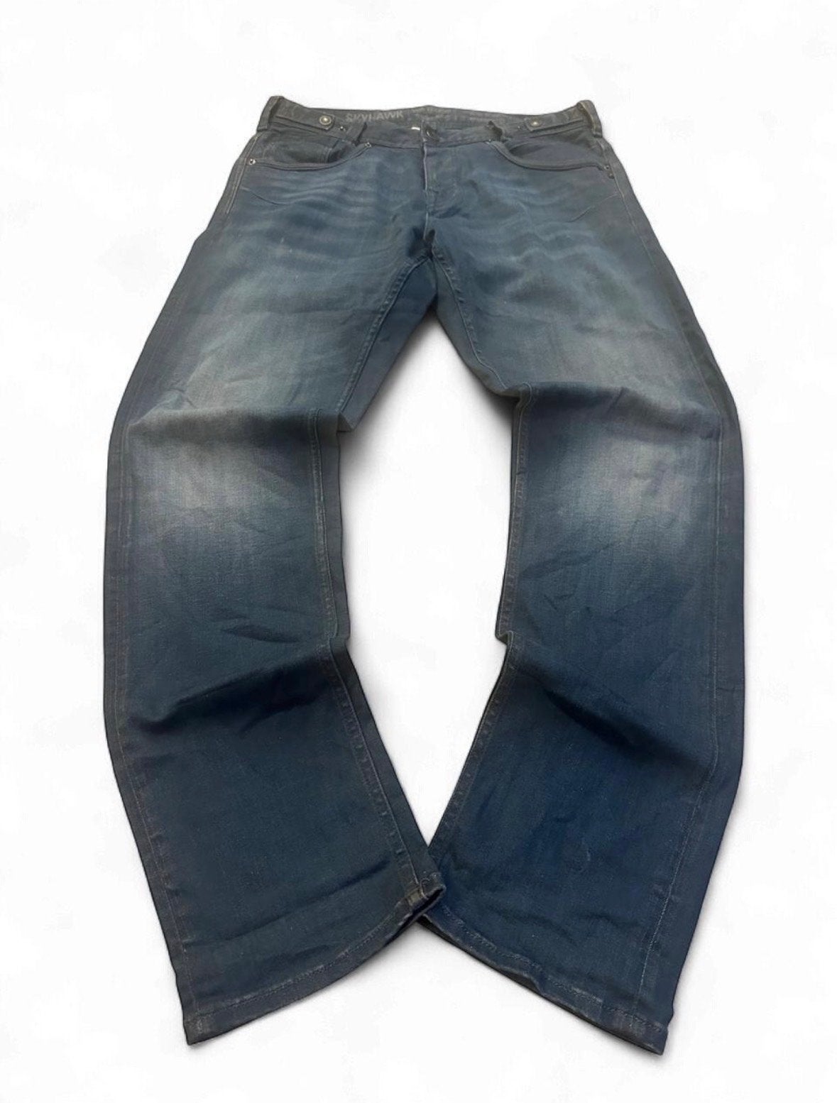 PME Legend Skyhawk Jeans W34 L34 - Donkerblauw Faded, Ophalen of Verzenden, Gedragen, Blauw, W33 - W34 (confectie 48/50)