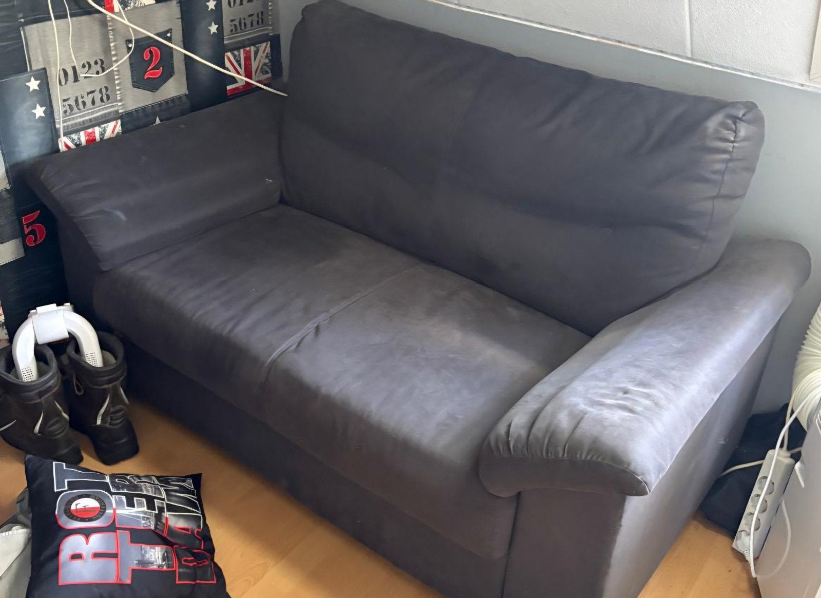 2-persoons bankje, Ophalen, Gebruikt, 150 tot 200 cm, Tweepersoons