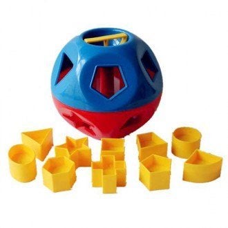 COMPLETE hollebol - vormenstoof - vormen bol van TUPPERWARE, Overige kleuren, Overige typen, Ophalen of Verzenden, Zo goed als nieuw