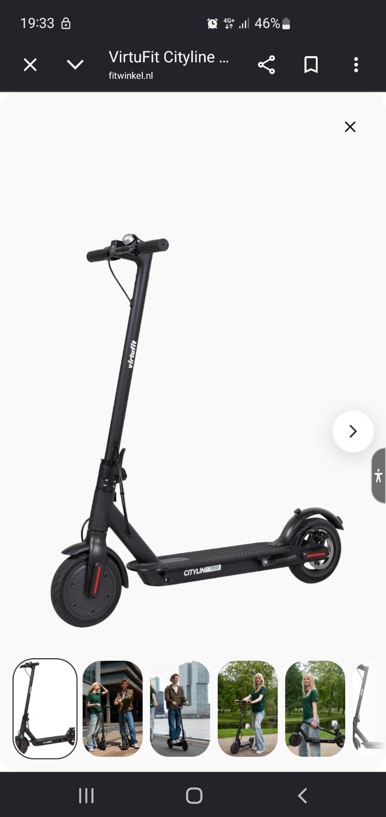 nieuwe step, Fietsen en Brommers, Ophalen of Verzenden, Nieuw, Elektrische step (E-scooter)