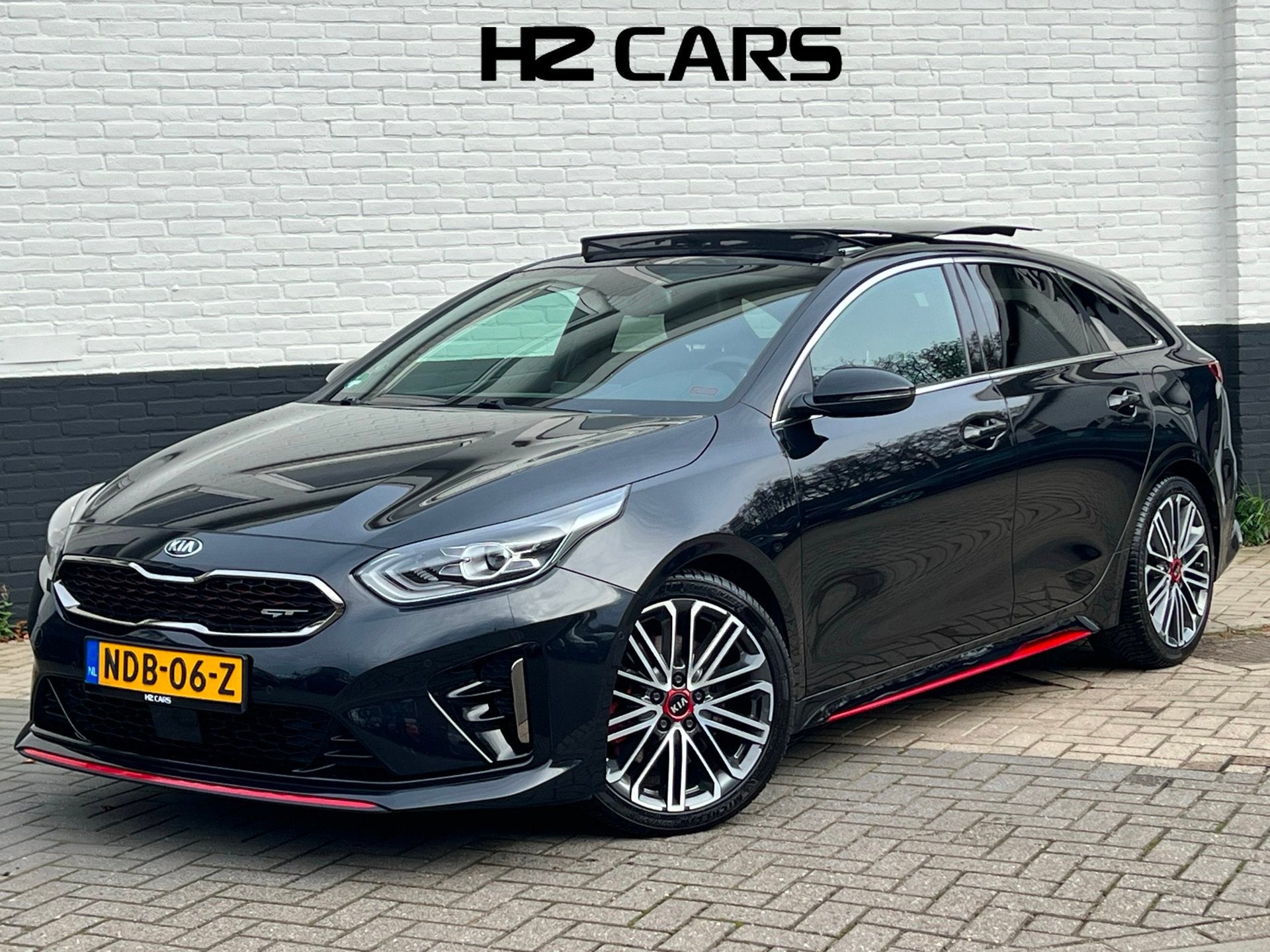 Kia ProCeed 1.6 T-GDI GT 204PK Pano|ACC|Camera|Memory|Keyles, Auto's, Dealer onderhouden, 15 km/l, Gebruikt, Zwart