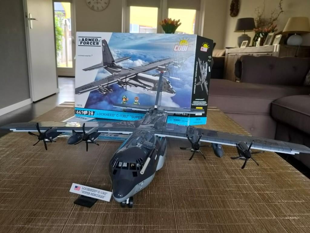 Cobi Lockheed C-130J Super Hercules |(Lego) Bouwset military, Ophalen of Verzenden, Zo goed als nieuw, Overige merken