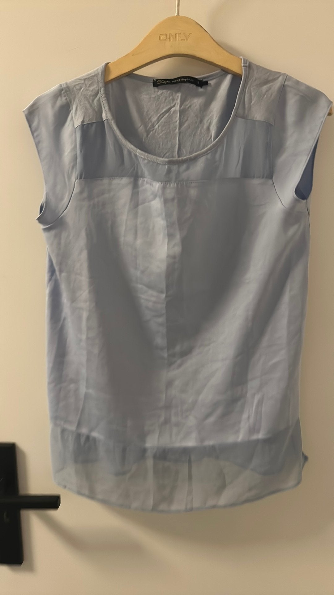 Steps blauwe top mt s, Kleding | Dames, Tops, Ophalen of Verzenden, Zo goed als nieuw