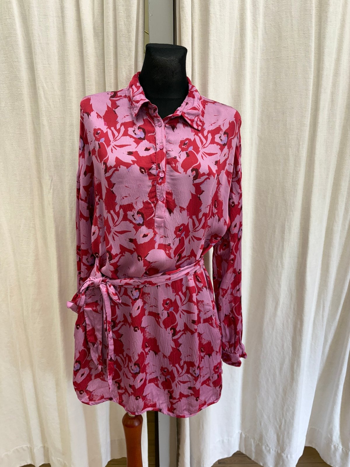 Pom Amstedam blouse maat 38, Ophalen of Verzenden, Zo goed als nieuw, Maat 38/40 (M), Roze