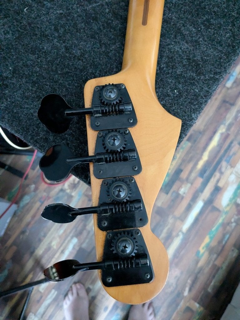 Fender Jazz Bass Special uit 1987 made in Japan, Muziek en Instrumenten, Ophalen, Gebruikt, Elektrisch