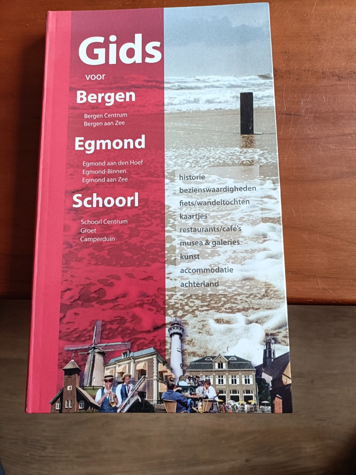 Gids voor Bergen, Egmond en Schoorl, Zo goed als nieuw, Reisgids of -boek, Benelux, Ophalen