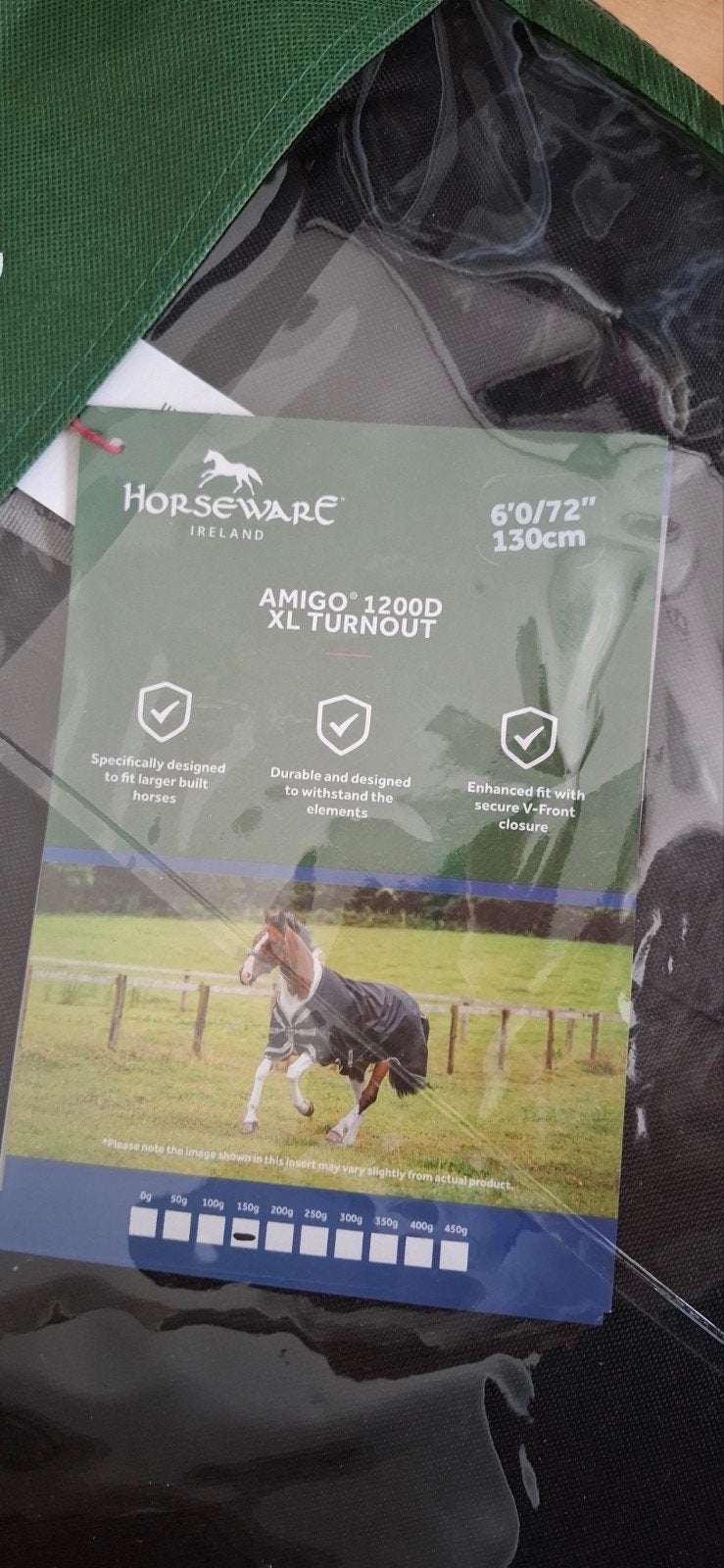 Amigo Turnout XL 150 gram maat 130/183, 150 g, Nieuw, Ophalen of Verzenden, Amigo