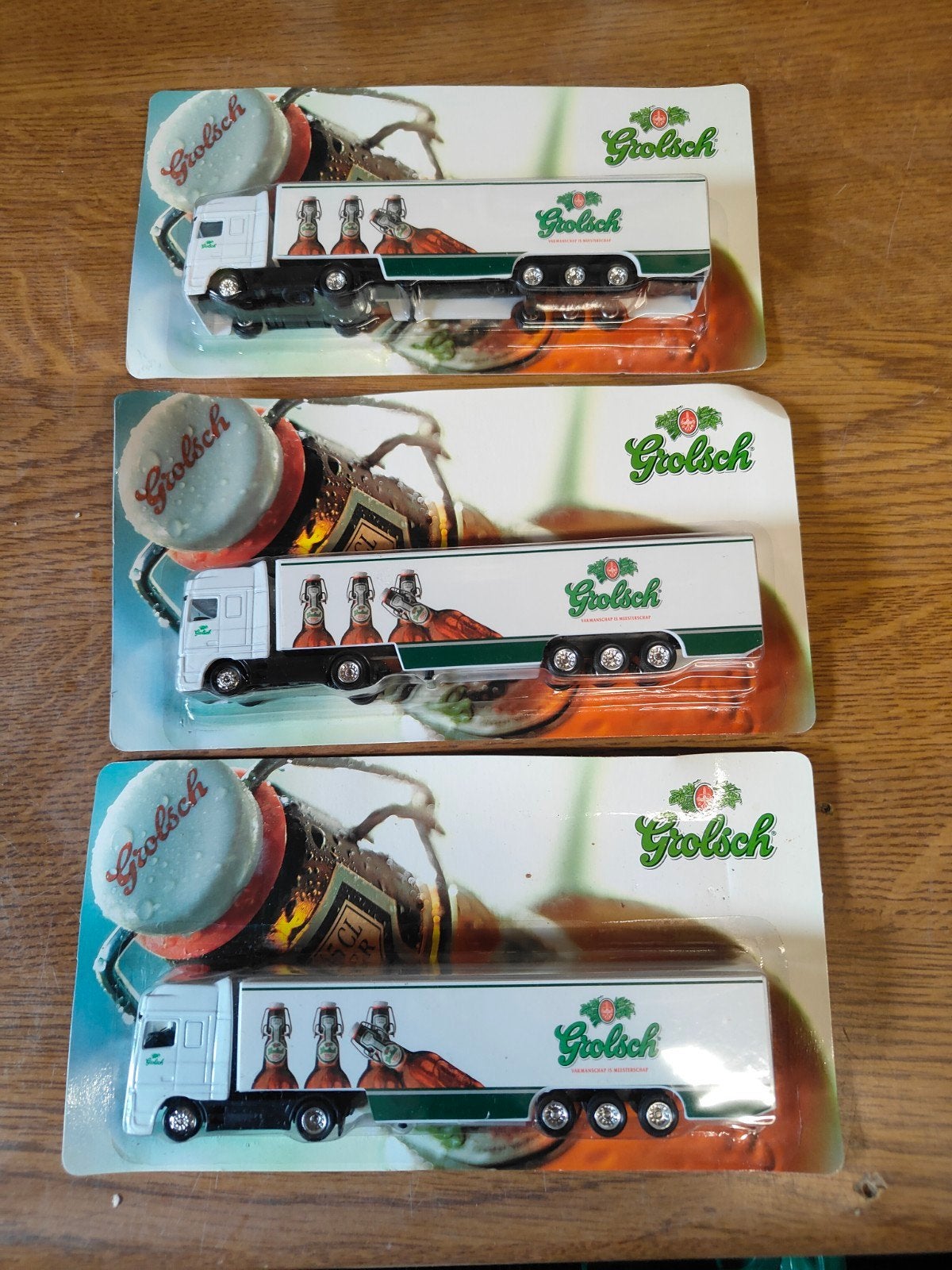 Grolsch Miniatuur Vrachtwagens en Promotieartikelen, Verzamelen, Ophalen of Verzenden, Nieuw, Auto's