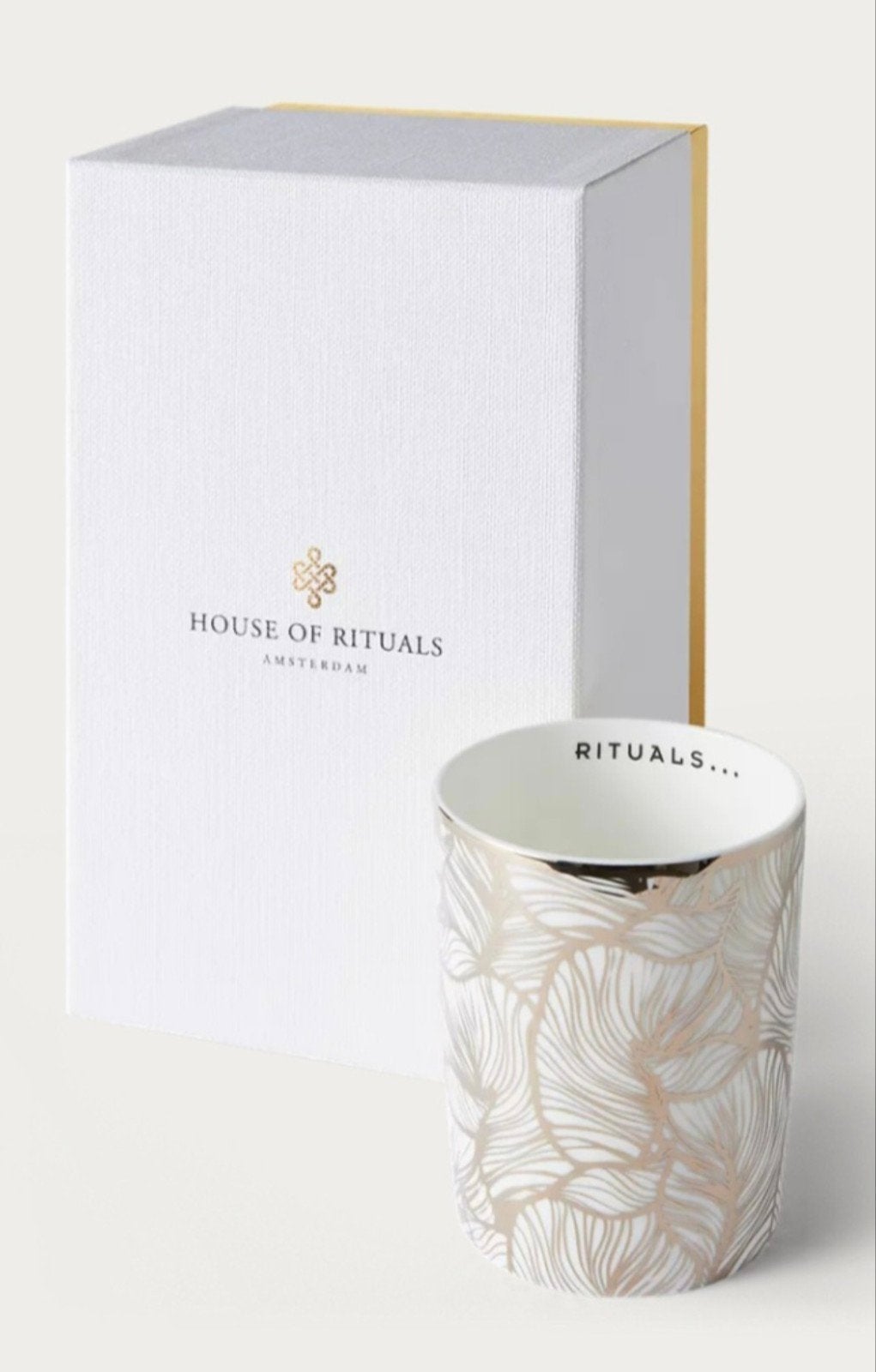 Rituals Luxury candle holder | Silver leaves, Wit, Nieuw, Ophalen of Verzenden, Rituals
