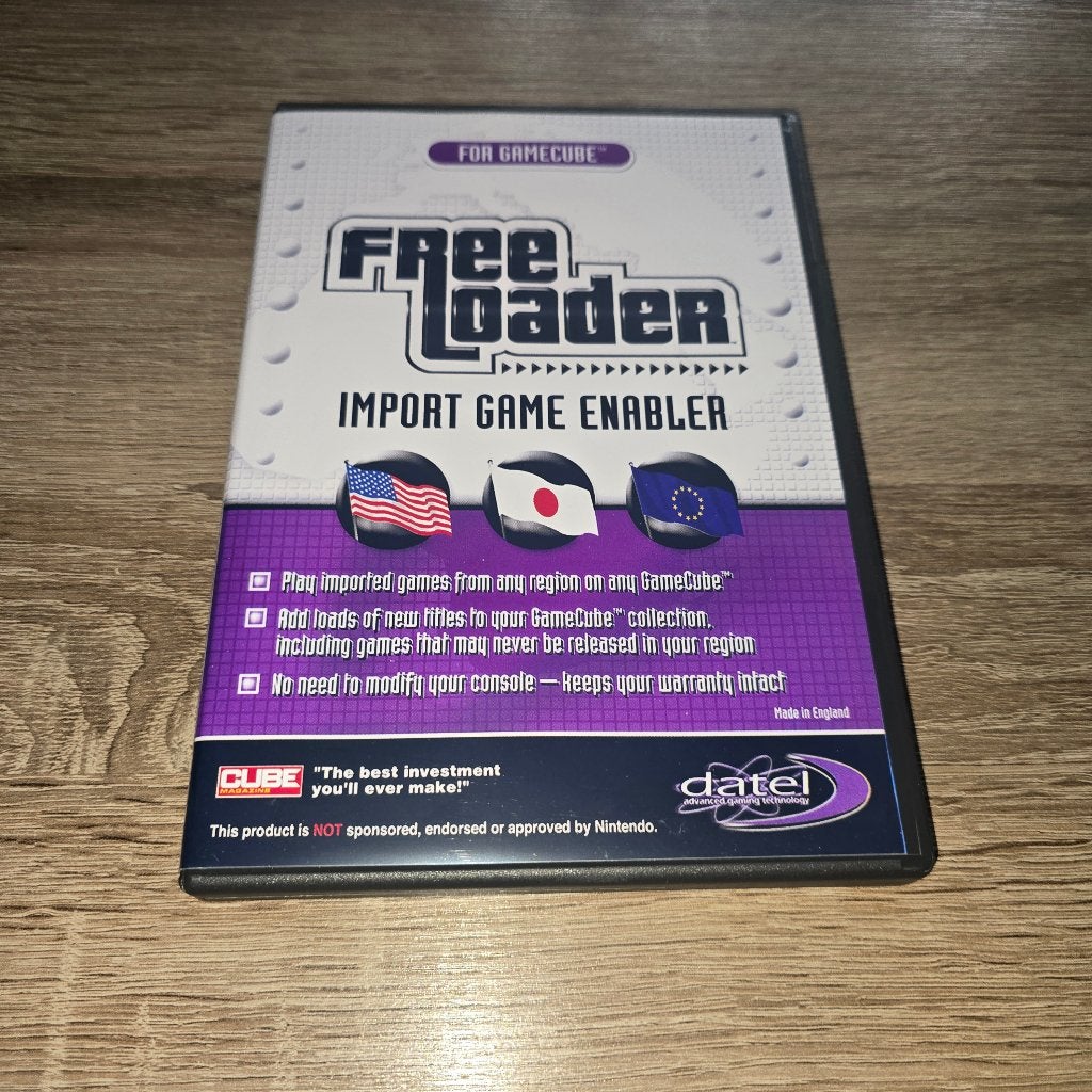Free Loader GameCube GC Game Case, Avontuur en Actie, Verzenden, 1 speler, Zo goed als nieuw