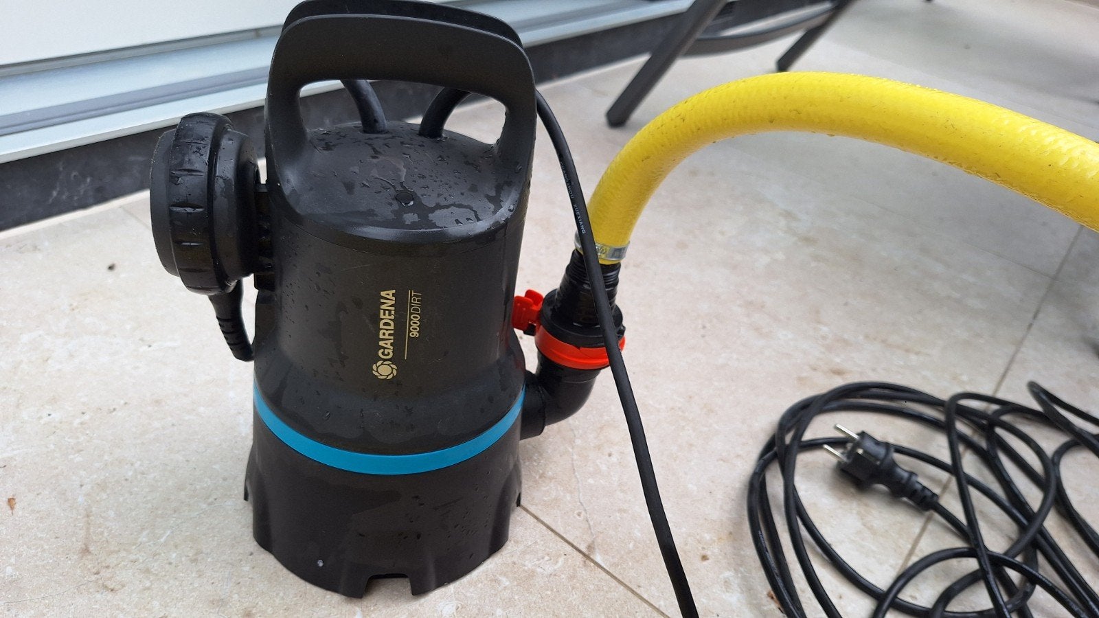 Gardena Dompelpomp 9000 Vuilwaterpomp, Ophalen of Verzenden, Zo goed als nieuw, Elektrisch, Dompelpomp