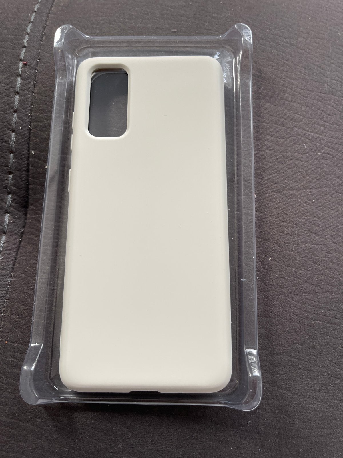 Siliconen back cover voor Samsung Galaxy S20, Ophalen of Verzenden, Zo goed als nieuw, Overige modellen, Hoesje of Tasje