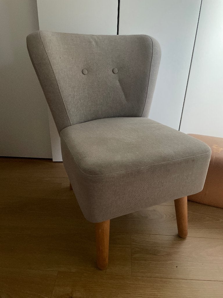 Stijlvolle Stoel woonkamer, Ophalen, Gebruikt, Eén, Stof