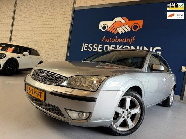 Ford Mondeo 1.8-16V Platinum,bj.2006, NAP met 185.062 km. AP, Auto's, 125 pk, Gebruikt, 4 cilinders, Leder en Stof