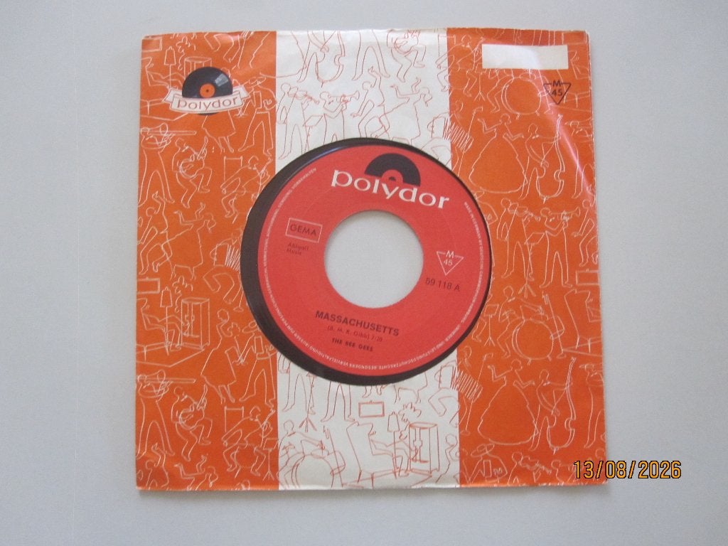 BEE GEES - massachusetts - vinyl 7", Gebruikt, 7 inch, Ophalen of Verzenden, Rock en Metal