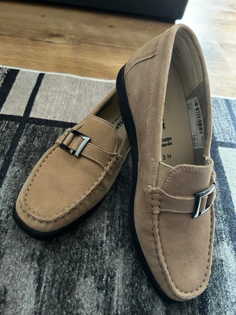Sioux Mokassins - Zo goed als nieuw, Kleding | Dames, Schoenen, Ophalen of Verzenden, Zo goed als nieuw, Beige, Espadrilles of Moccasins