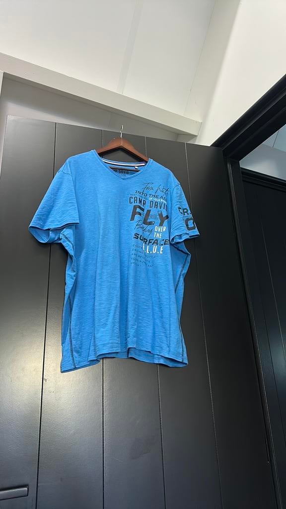 Camp david shirt maat 4xl, Ophalen of Verzenden, Zo goed als nieuw, Overige maten, Blauw