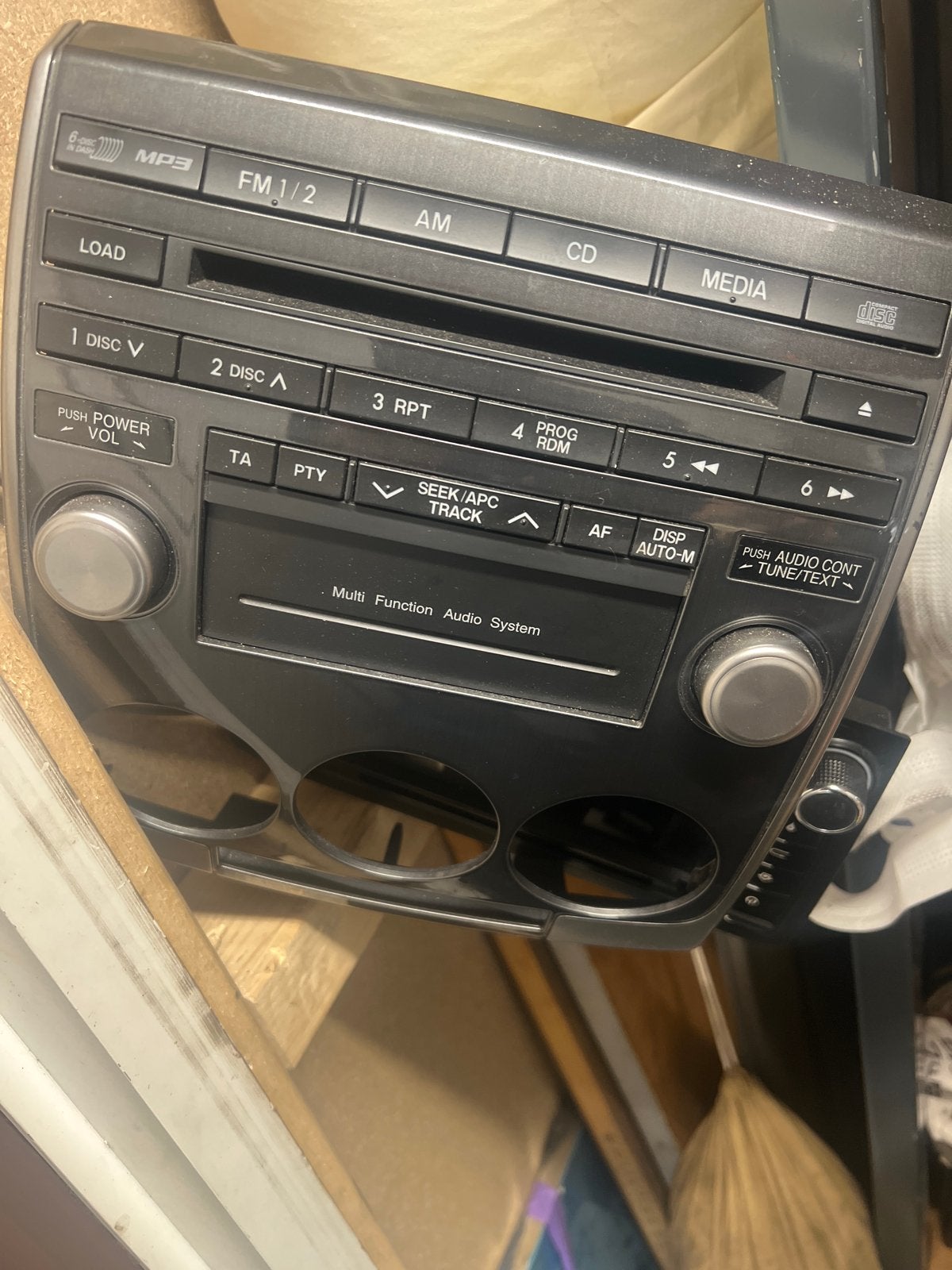 Mazda CD Speler - Model 14797327, Part CD89 66 ARX, Auto diversen, Autoradio's, Ophalen, Gebruikt