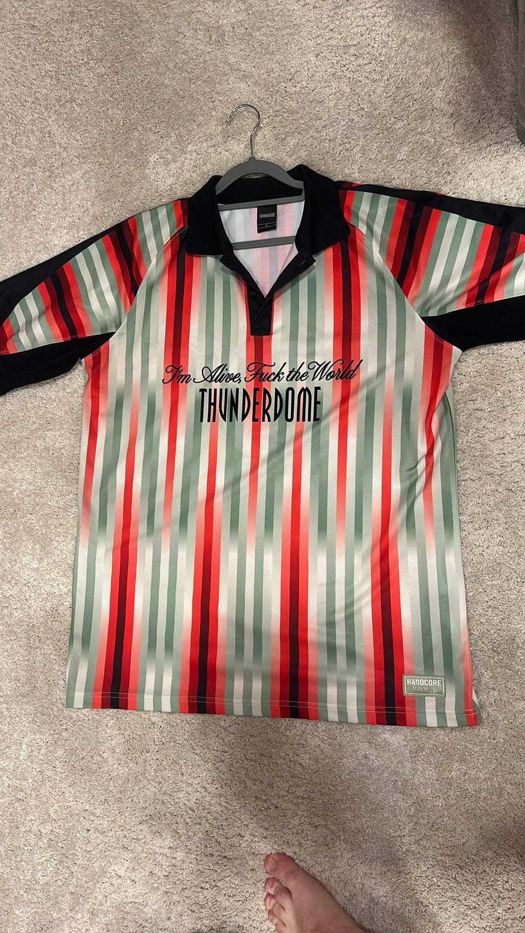 Thunderdome zeldzaam shirt ongedragen maat l, Ophalen of Verzenden, Zo goed als nieuw, Shirt