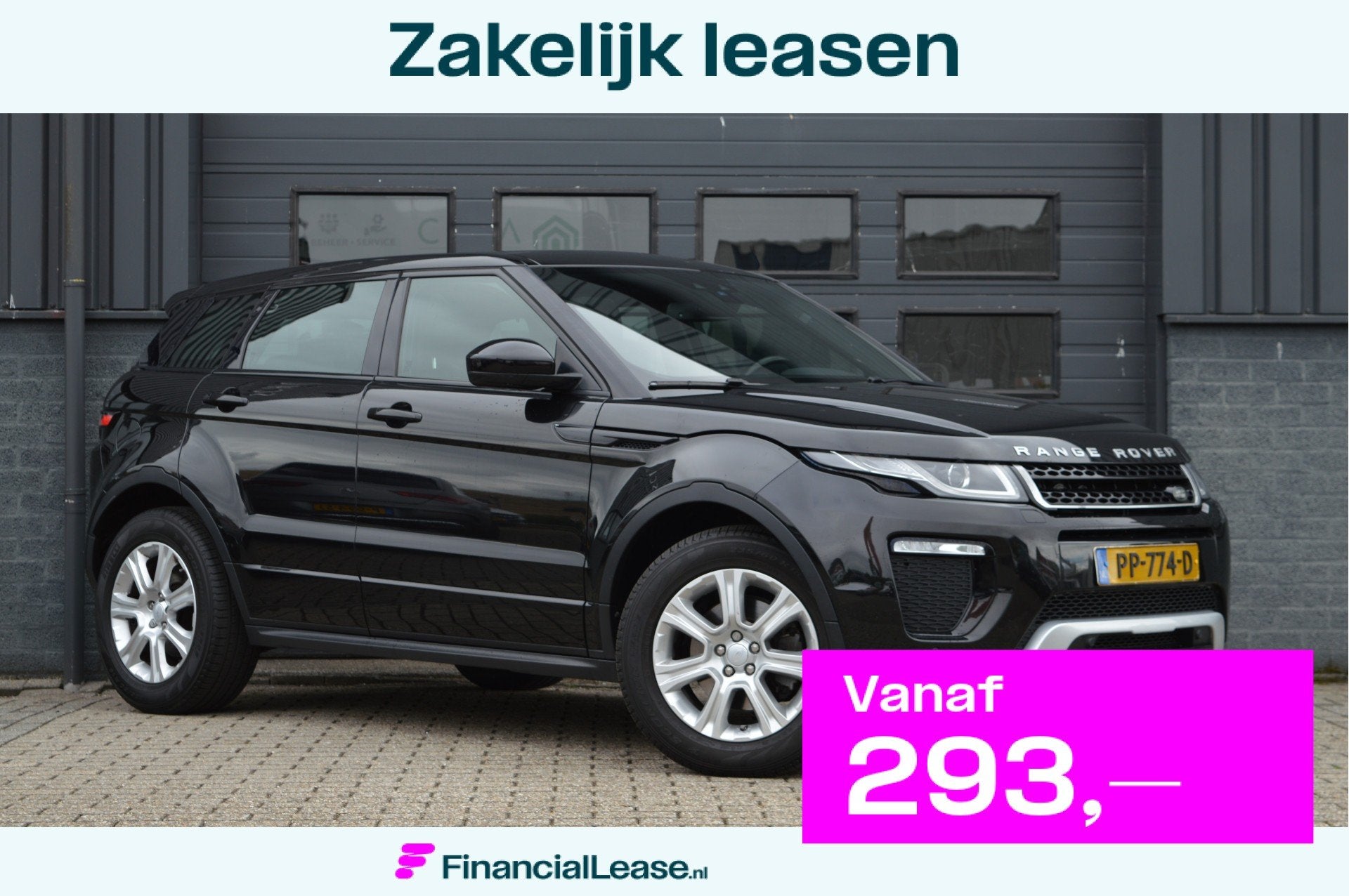 Land Rover Range Rover Evoque 2.0 TD4 Urban Series SE Dynami, Automaat, 1998 cc, Gebruikt, Zwart
