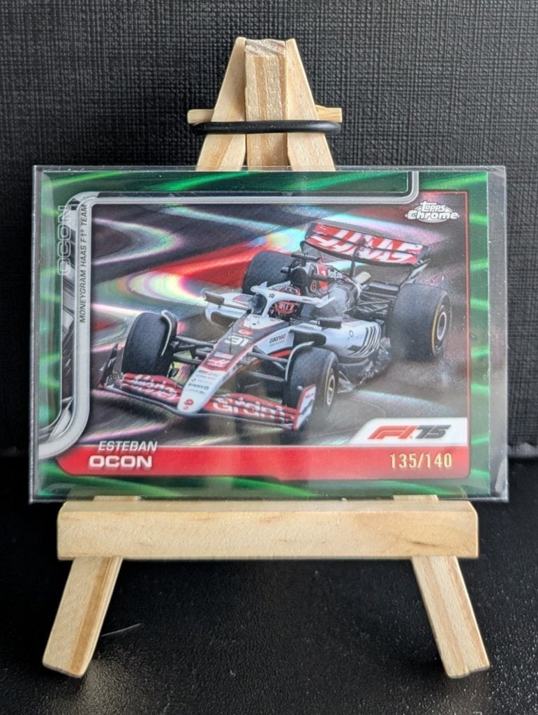 2025 topps Chrome f1 Esteban Ocon #85 /140, Ophalen of Verzenden, Nieuw, Plaatje