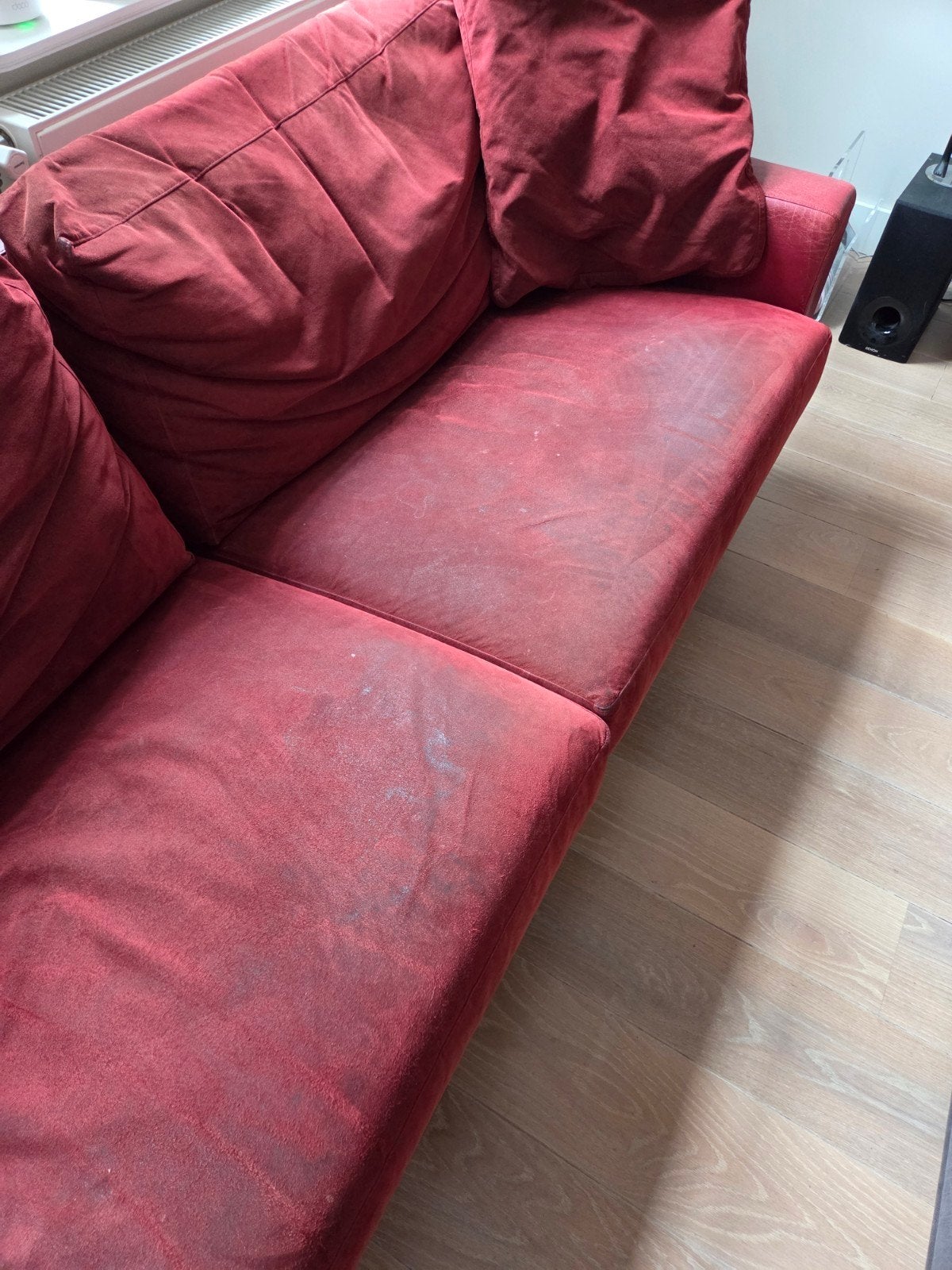 Leolux bank, 3-zits, Ophalen, Gebruikt, Driepersoons, 75 tot 100 cm