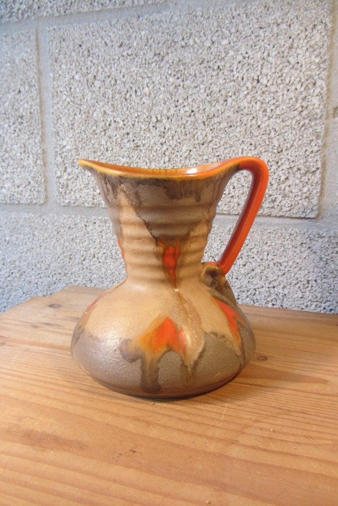 Vaas / kan van de Kennemer Pottenbakkerij, Velsen., Antiek en Kunst, Ophalen of Verzenden