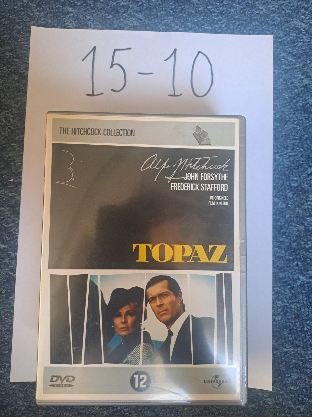 Alfred Hitchcock - Topaz (DVD) - The Hitchcock Collection, Vanaf 12 jaar, Ophalen of Verzenden, Zo goed als nieuw