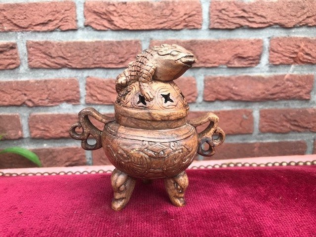 ChanChu wierookbrander van steen, handwerk, Ophalen of Verzenden