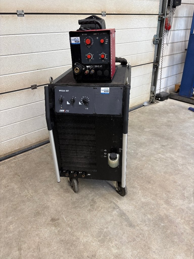 Ewm wega 401 mig mag machine, Ophalen, Gebruikt, 250 ampère of meer, Co2