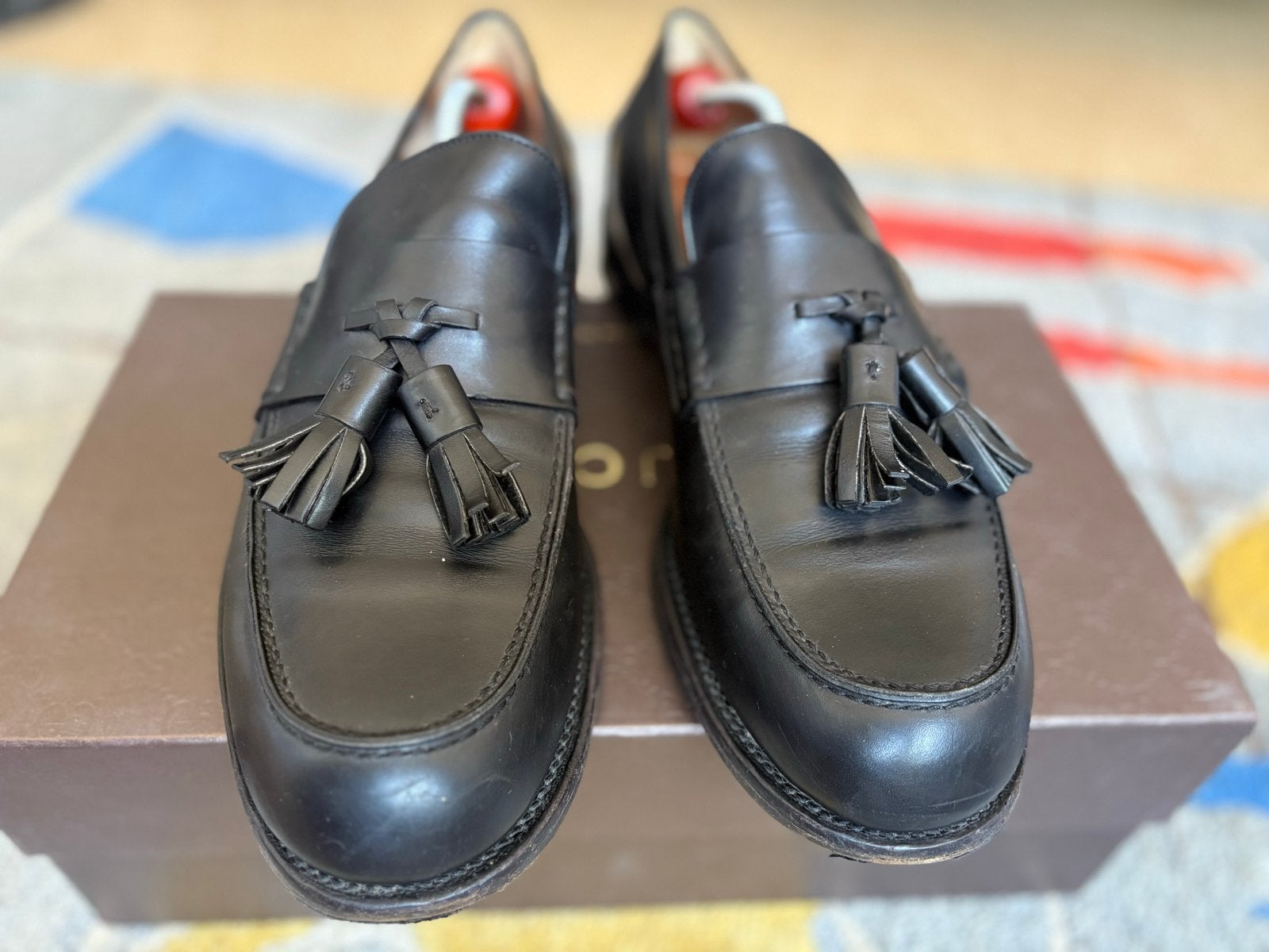 Originele GUCCI Loafers Zwart met Kwastjes - Maat 45, Kleding | Heren, Loafers, Zwart, Ophalen of Verzenden, Gedragen
