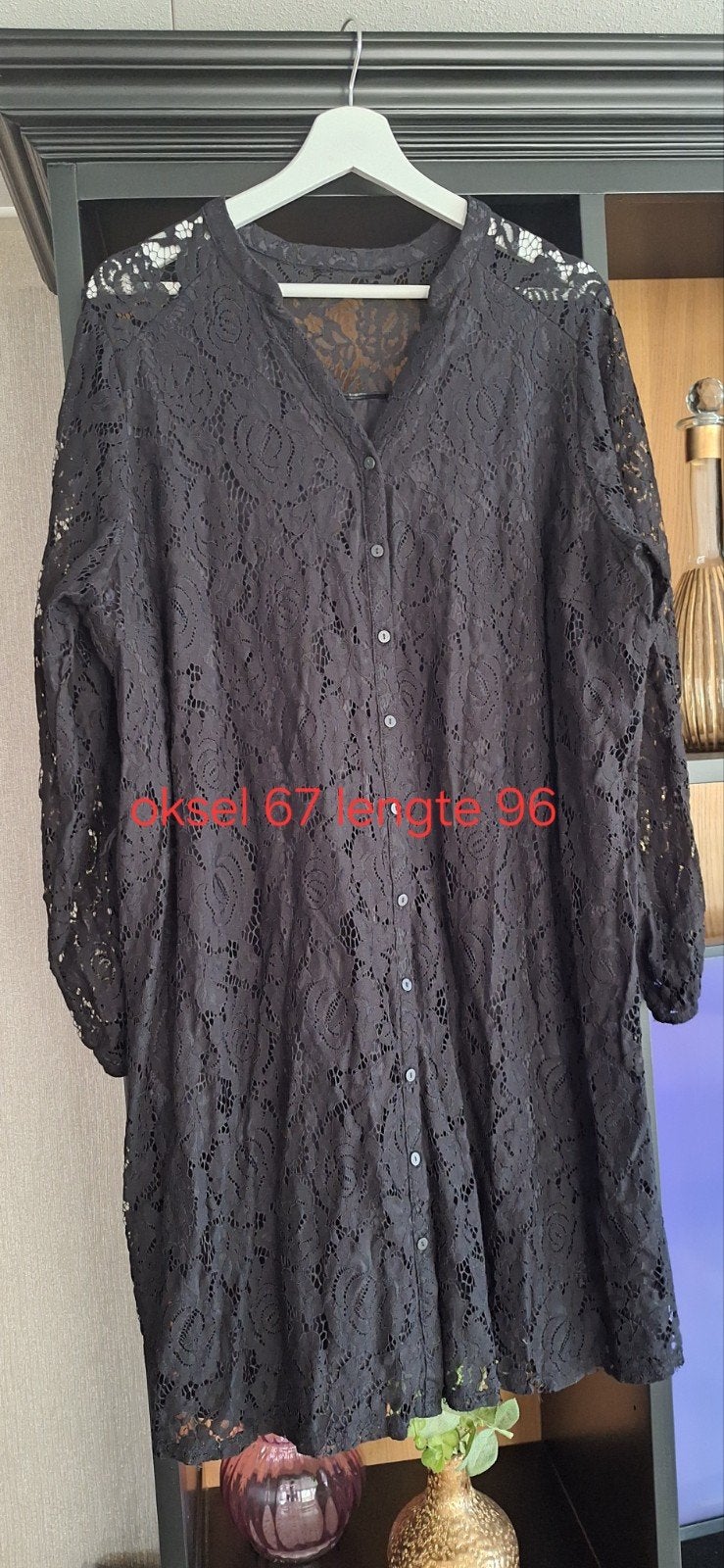 Kanten blouse, Ophalen of Verzenden, Zo goed als nieuw, Blouse of Tuniek