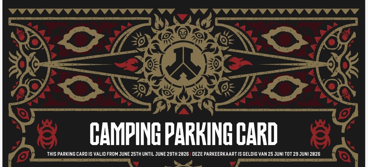 Defqon.1 Regular Weekend Parking do tm ma te koop, Eén persoon, Meerdaags
