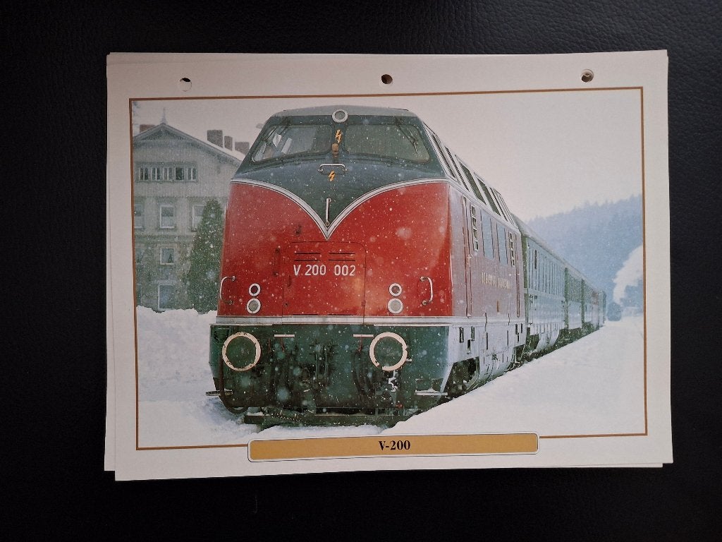 Treinen kaarten Atlas, Verzamelen, Ophalen of Verzenden, Gebruikt, Trein, Kaart of Prent