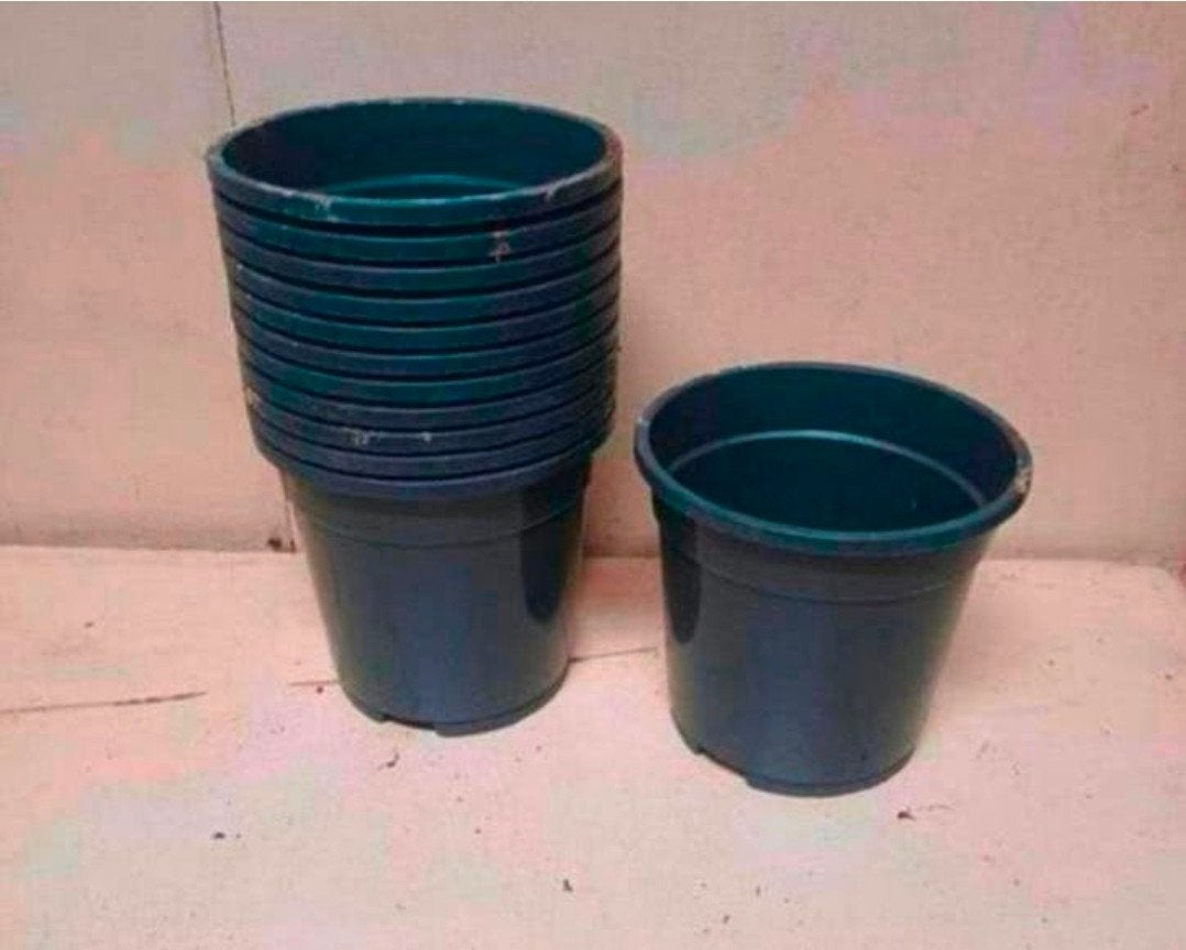 Kweekpotten plantenpotten bloempotten 17 cm, Tuin en Terras, Bloempotten, Kunststof, Gebruikt, Rond, Ophalen of Verzenden
