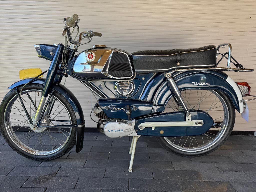 Union Tourist, Fietsen en Brommers, Brommers | Oldtimers, Maximaal 45 km/u, 49 cc, 2 versnellingen, Ophalen