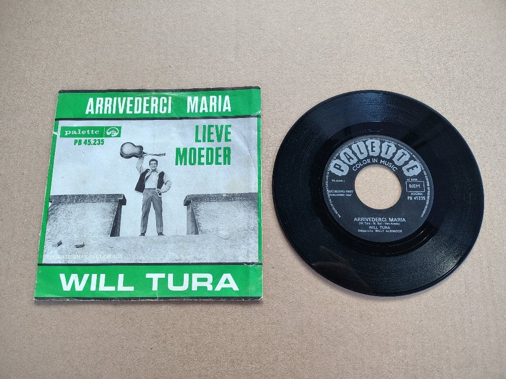 7" Single: Will Tura - Arrivederci Maria (1966), Verzenden, Gebruikt, 7 inch, Nederlandstalig