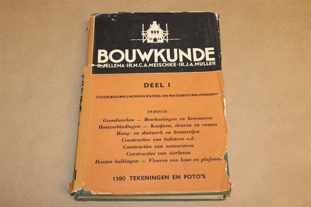Bouwkunde HTO I — Bouwkundigen & Weg, Waterbouwkundigen 1960, Boeken, Ophalen of Verzenden, Gelezen, Bouwkunde