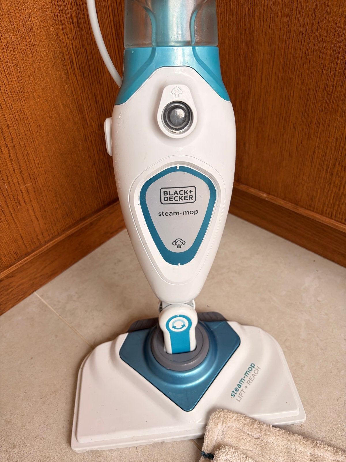 Black+Decker Steam-Mop Stoomreiniger - Zo goed als nieuw, Ophalen, Zo goed als nieuw, Stoomreiniger
