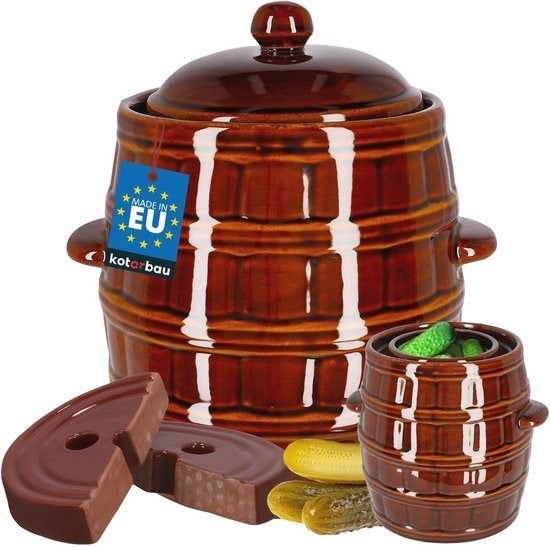 GEZOCHT: keramieken zuurkoolvat, zuurkoolpot, fermentatiepot, Ophalen of Verzenden